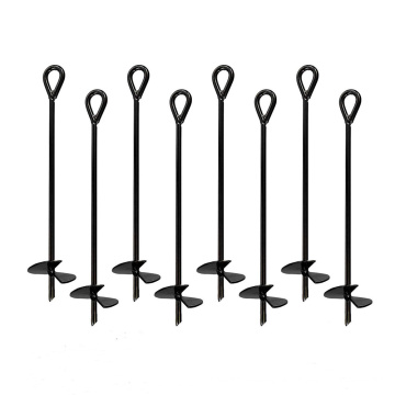 12′′ Customized Powder Coated Ground Anchor, Ground Stake